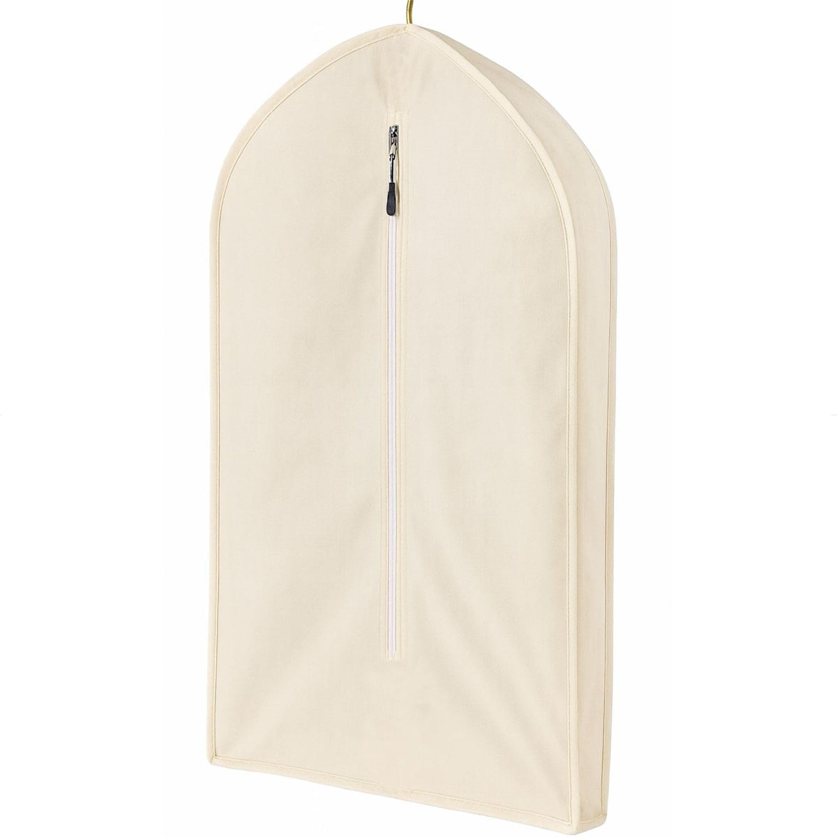 100% Cotton Garment Bag | Long | Breathable Garment Bags for Hanging Clothes | Garment Storage Bag for Long Dresses & Coats Storage | Pack of 1 (42 Inch)