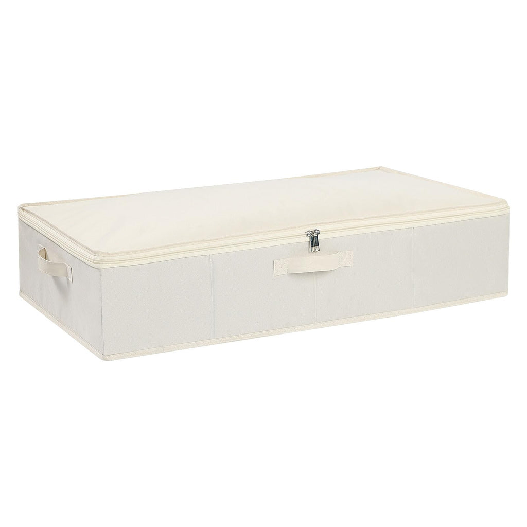 Underbed Storage Organizers,Beige,1 Pack,23.6x11.8x5.9 Inch
