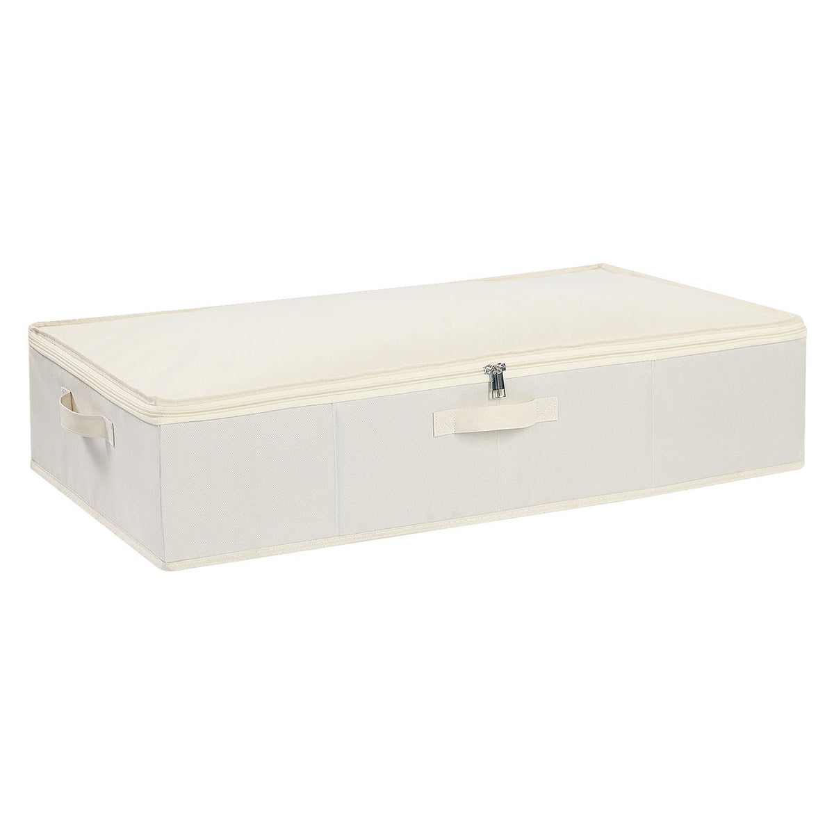 Underbed Storage Organizers,Beige,1 Pack,23.6x11.8x5.9 Inch