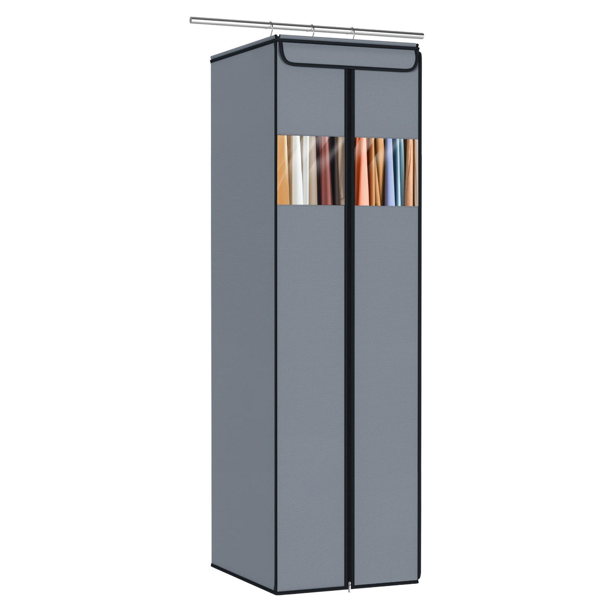 Zilink Clear Garment Bags for Hanging Clothes Garment Storage Bags 54 in