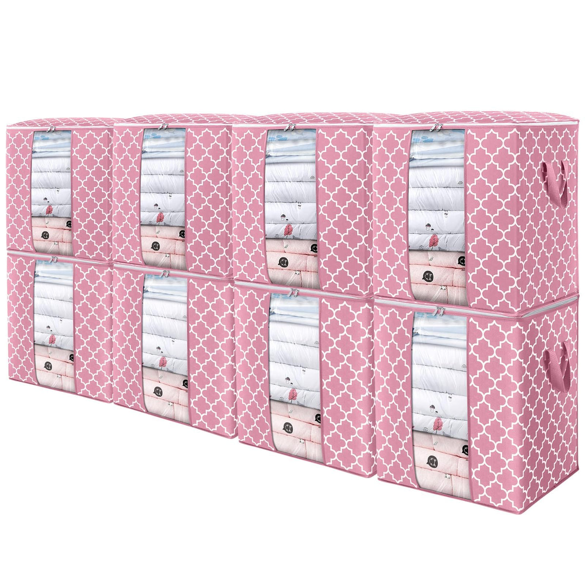 Storage Bags 3 Pack 100L Clothes Organization and Storage Containers