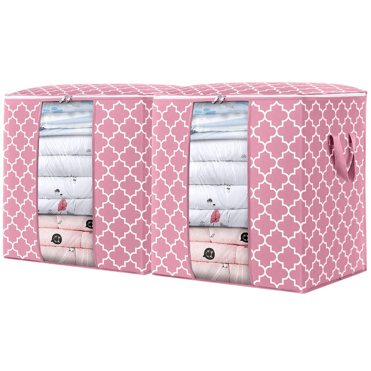 Storage Bags 3 Pack 100L Clothes Organization and Storage Containers