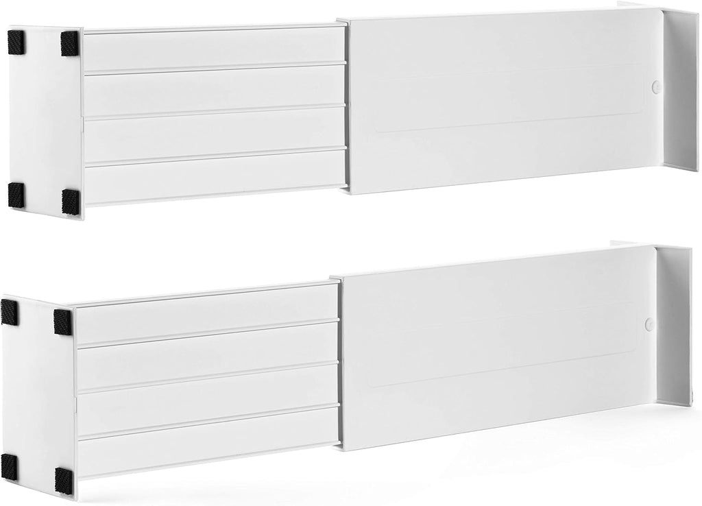 Dial Industries Dresser Drawer Organizer Dividers, Set of 4, 4.5" Deep