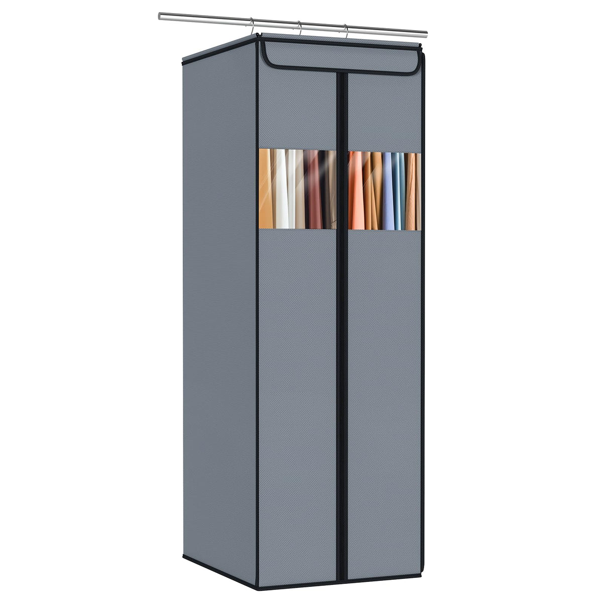 Zilink Clear Garment Bags for Hanging Clothes Garment Storage Bags 54 in