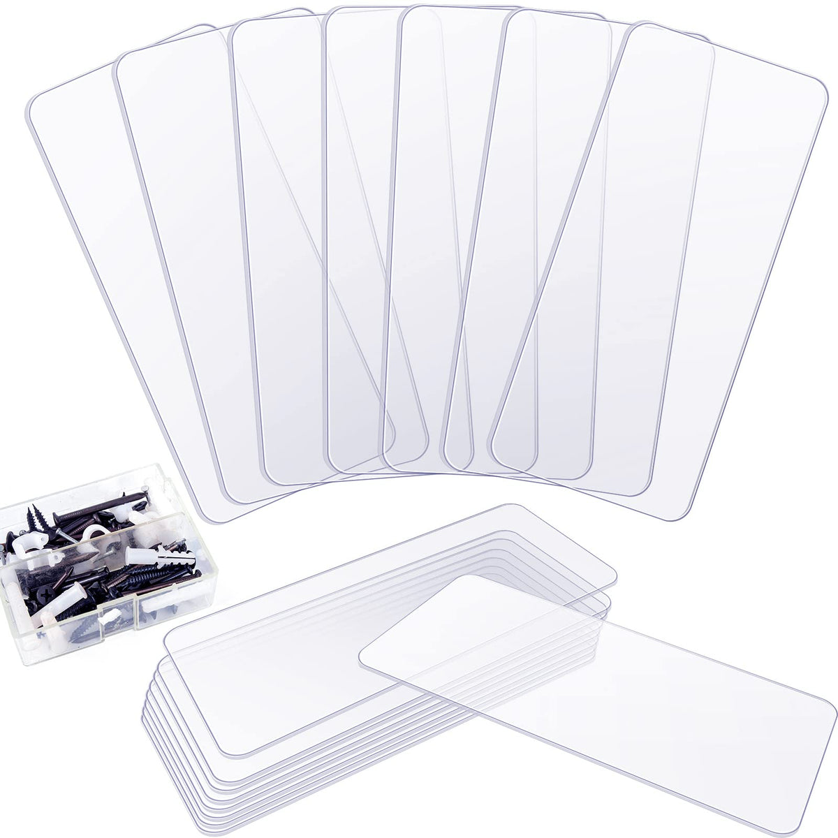 Yookeer 32 Pack 4.25 x 2 in Drawer Dividers for Plastic Storage Bins