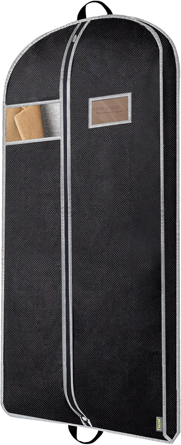 BALEINE 1PK Garment Bags for Hanging Clothes, 60" Suit Bag for Travel