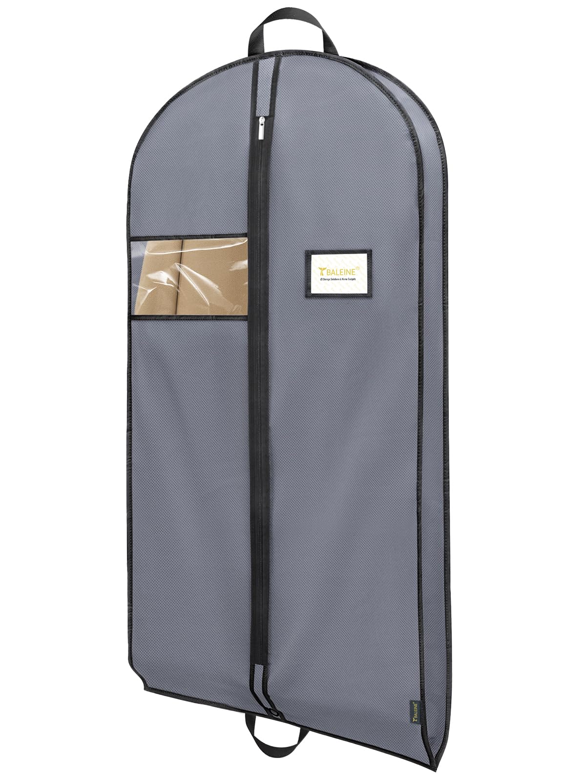 BALEINE 1PK Garment Bags for Hanging Clothes, 60" Suit Bag for Travel