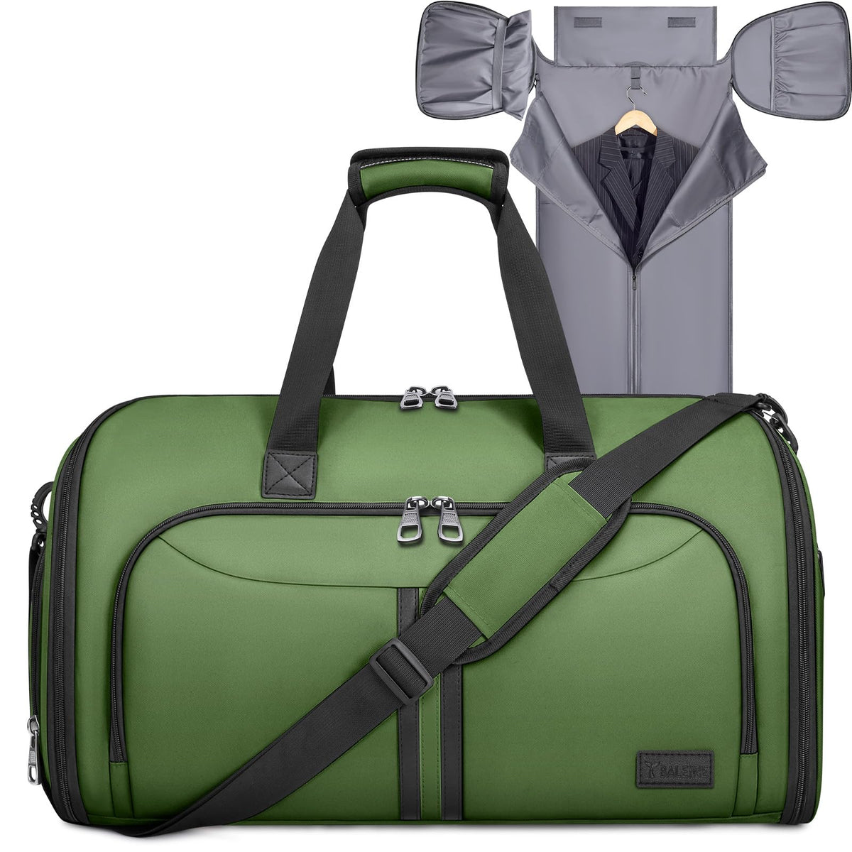 BALEINE Garment Bags for Travel, Water Resistant Carry on Suit Bag