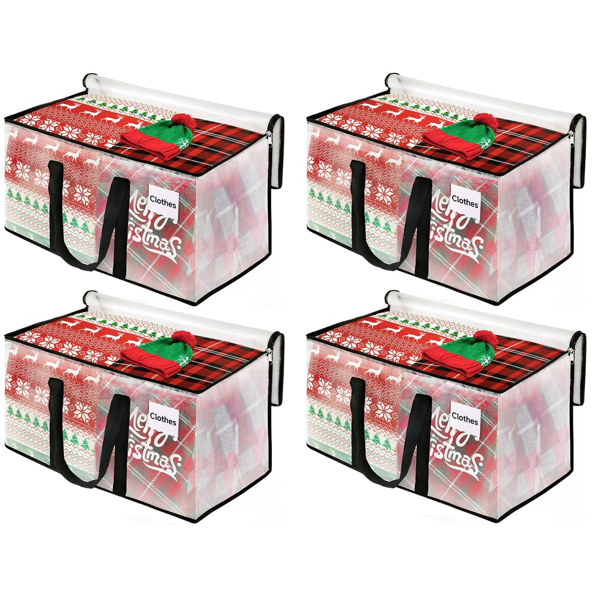 BlissTotes Moving Bags, 93L 8-Pack Storage Bags, Moving Boxes