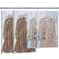 Vacbird Hanging Vacuum Storage Bags for Coats Bags Closet Storage 8 Combo