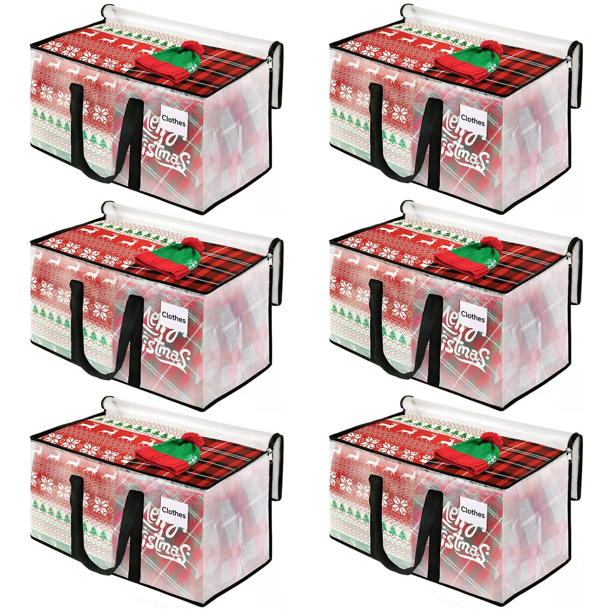 BlissTotes Moving Bags, 93L 8-Pack Storage Bags, Moving Boxes