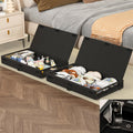 Fokyfok 2Pack Under Bed Storage Containers, 10 inch Height,31 inch Long