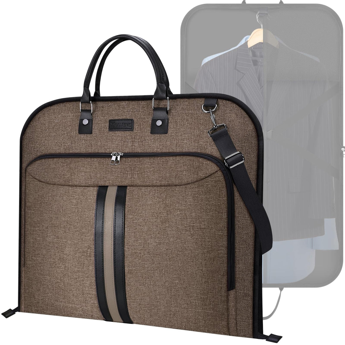 BALEINE Garment Bags for Travel, Water Resistant Carry on Suit Bag