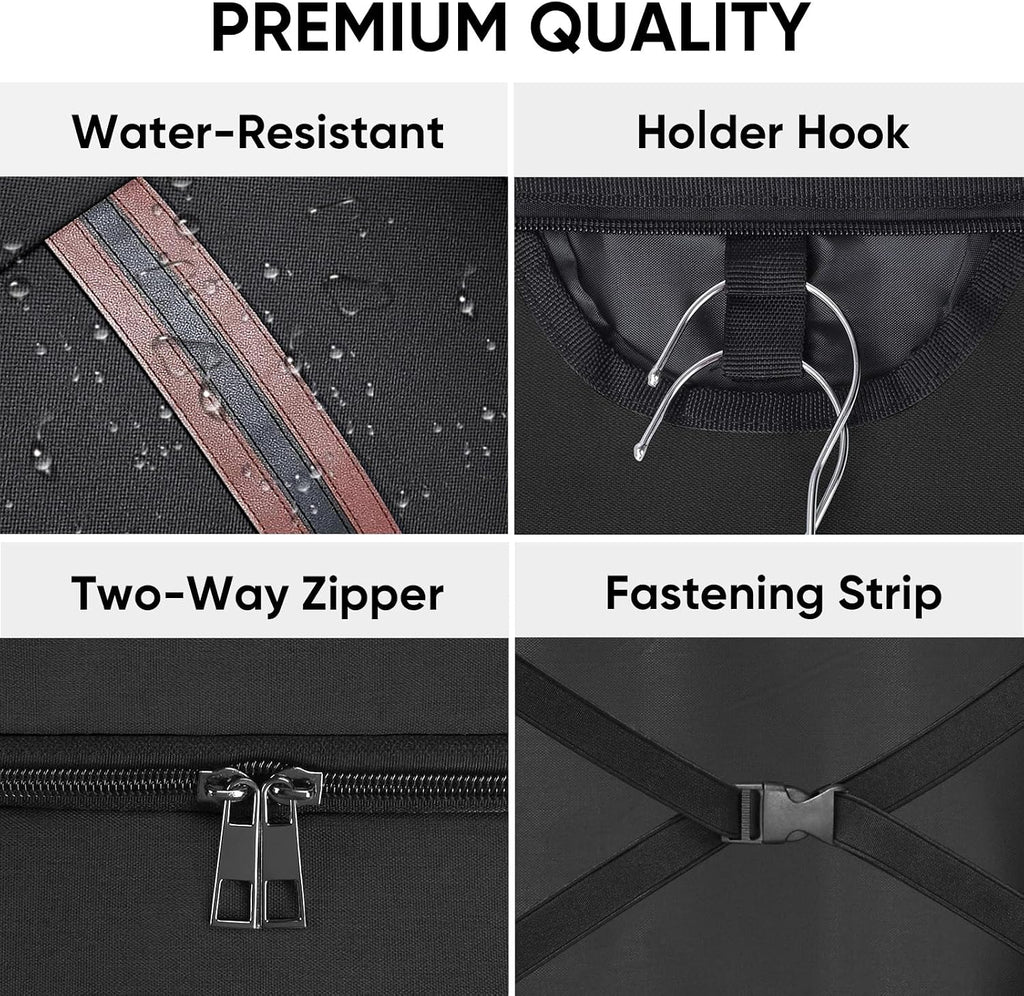 BALEINE Garment Bags for Travel, Water Resistant Carry on Suit Bag
