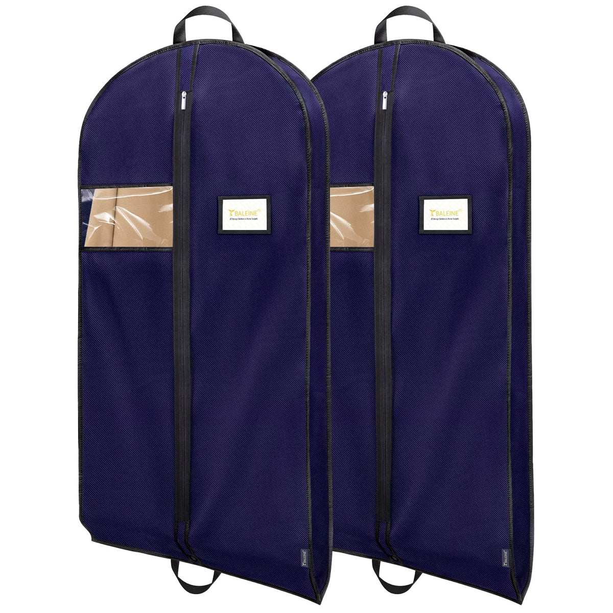 BALEINE 1PK Garment Bags for Hanging Clothes, 60" Suit Bag for Travel