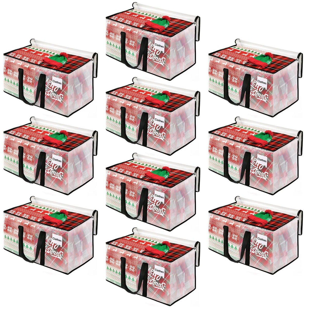 BlissTotes Moving Bags, 93L 8-Pack Storage Bags, Moving Boxes