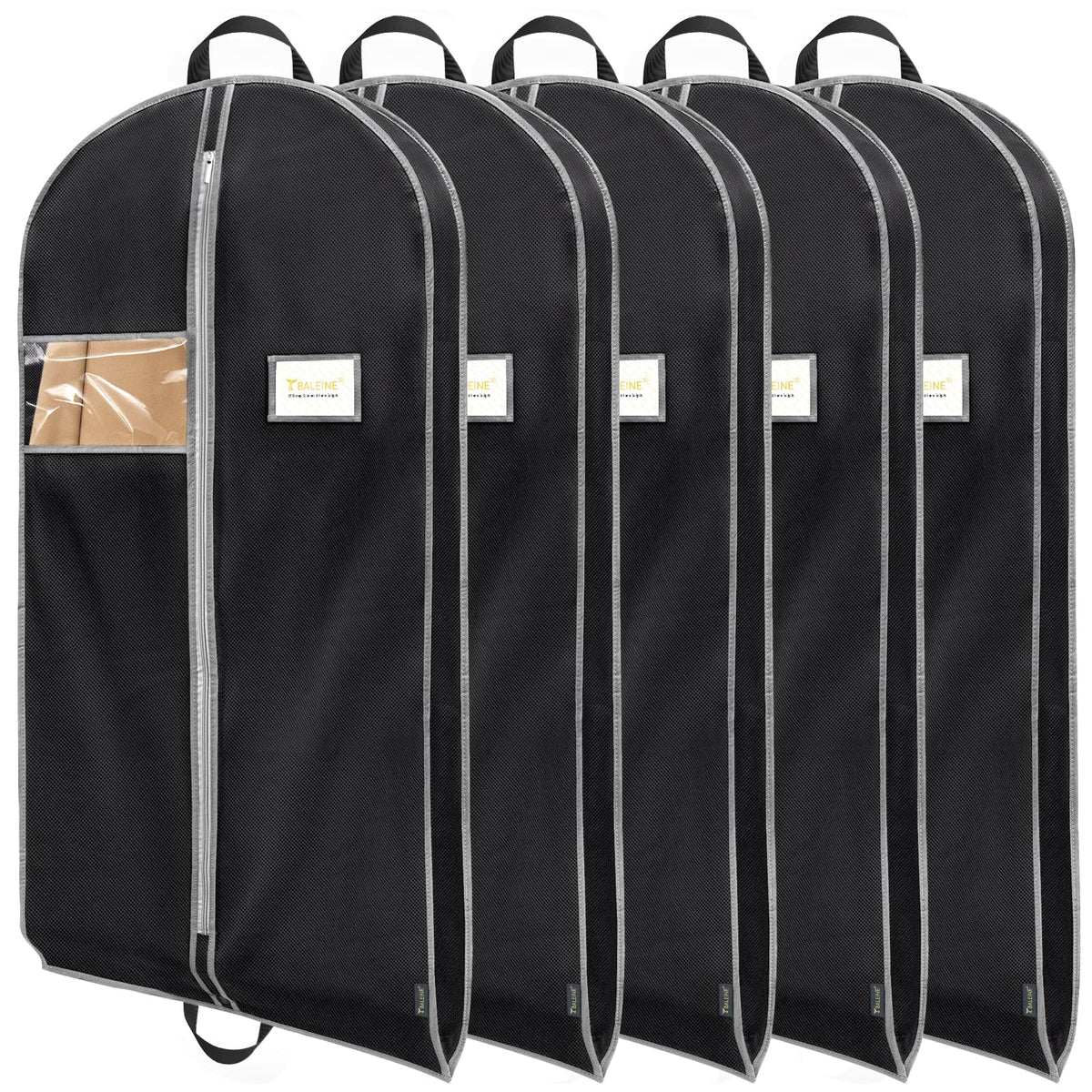 BALEINE 1PK Garment Bags for Hanging Clothes, 43" Suit Bag for Travel