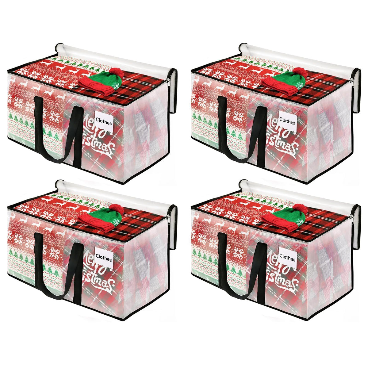 BlissTotes Moving Bags, 93L 8-Pack Storage Bags, Moving Boxes