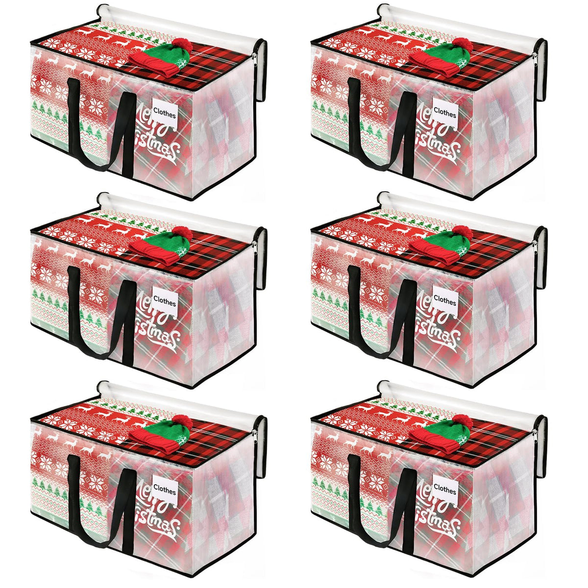 BlissTotes Moving Bags, 93L 8-Pack Storage Bags, Moving Boxes